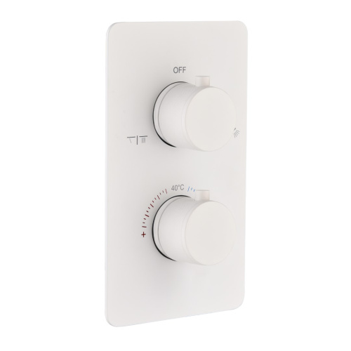 Смеситель для душа Boheme Cell 134-2-MW встраиваемый белый матовый