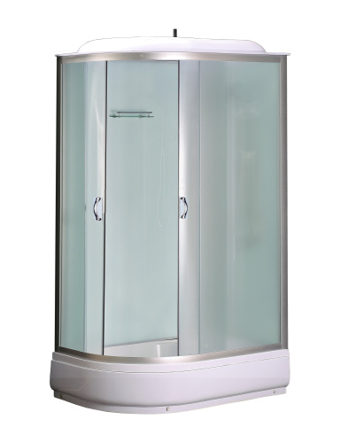 Душевая кабина Loranto CS-66120-20 R F 80х120 асимметричная с крышей