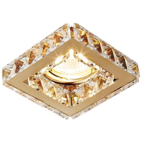 Светильник встраиваемый Ambrella Light Crystal (Црыстал) K110 CL/G