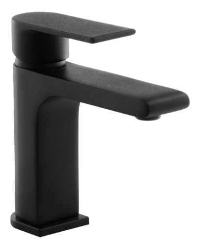 Смеситель Azario DELANO AZ-158445224 на раковину черный матовый