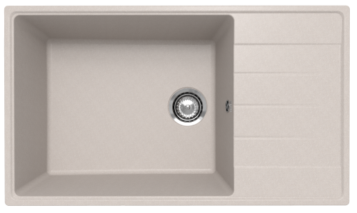 Кухонная мойка Ulgran Quartz Prima 860-10 86х50 цвет песочный