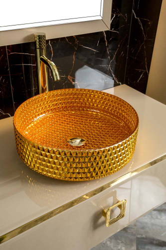 Столешница Armadi Art Lucido 853-100-CP Lucido 101х52 накладная цвет капучино