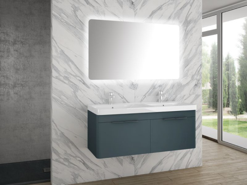 Тумба под раковину IBX Round R451202C/BLANCOG 120х44х45 подвесная