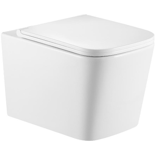 Унитаз подвесной Тритон Verso Щ0000057972 белый с сиденьем микролифт безободковый каскадный смыв