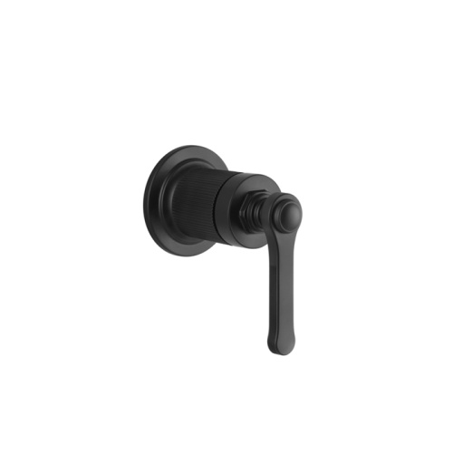 Смеситель для душа Gessi Venti20 65109#299 встраиваемый в стену черный (внешняя часть)