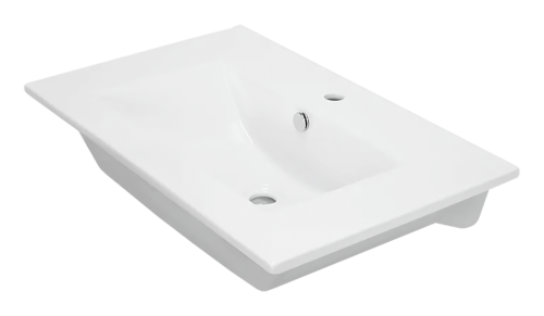Мебельная раковина Sanita Luxe QDR75SLWB01 75х46х19