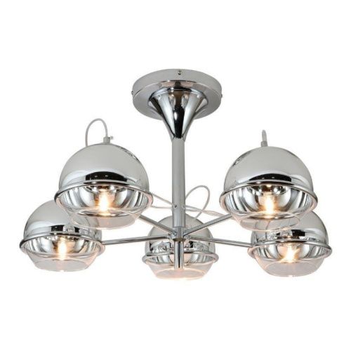 Люстра на штанге Lumina Deco Veroni (Верони) LDC 1029-5 CHR