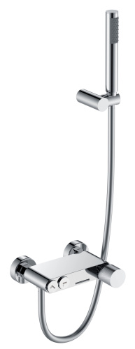 Смеситель Boheme Stick 123-CRCR.2 настенный хром