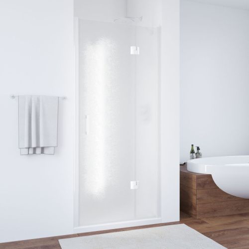 Душевая дверь Vegas-Glass AFP TUR+NOVO AFP NOVO 95 01 02 R 95х190 стекло рифленое профиль белый