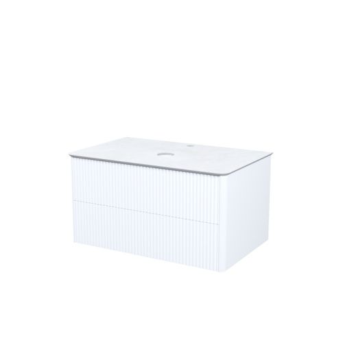 Тумба под раковину IDDIS Aiger AIG80W0i95K 80х50х42 подвесная цвет белый