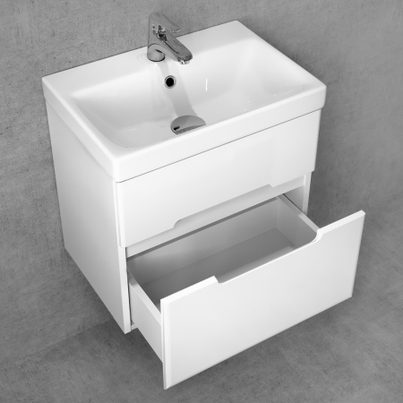 Тумба под раковину Jorno MODUO SLIM Mod.01.50/P/W 50х34,5х47 - фото 3