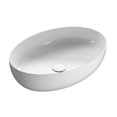 Раковина Globo Oval 60 см TFO60.BI накладная цвет белый