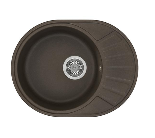 Мойка кухонная Aquaton Чезана 1A711232CS280 56,8х43,7 цвет кофе