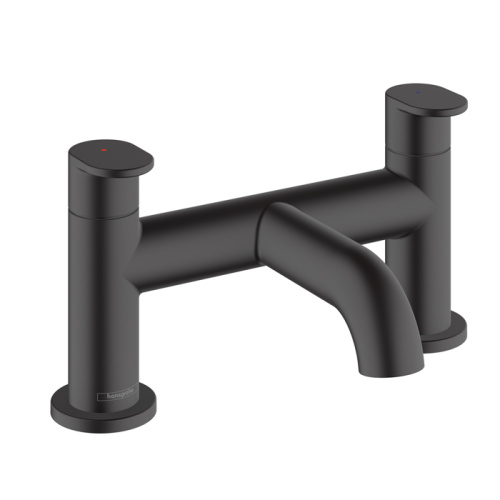 Смеситель Hansgrohe Vernis Blend 71442670 на борт ванны черный