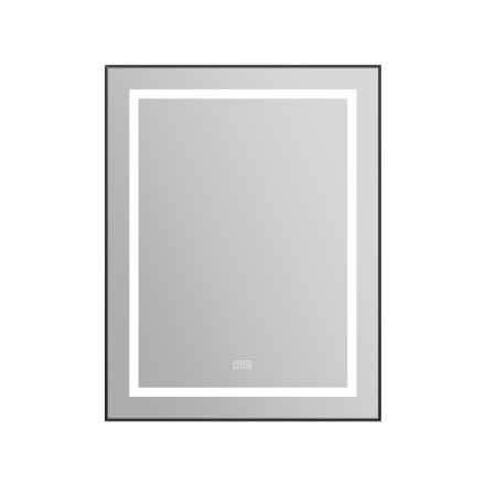Зеркало BelBagno Kraft SPC-KRAFT-685-885-TCH-WARM-NERO 68,5х88,5