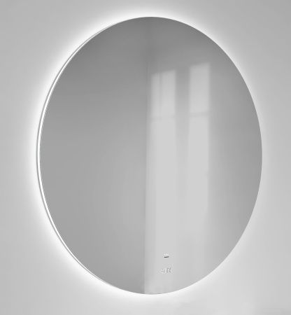 Зеркало в ванную Jorno LUMINO Solo.02.100/W/RL 100х100