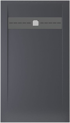 Душевой поддон Allen Brau Infinity 8.21004-AM 140х80 искусственный камень черный