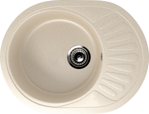 Кухонная мойка Ulgran Classic U-107m-328 57х45 цвет бежевый