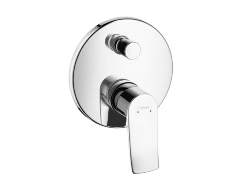 Смеситель Hansgrohe Metris 31493000 настенный встраиваемый хром без термостата