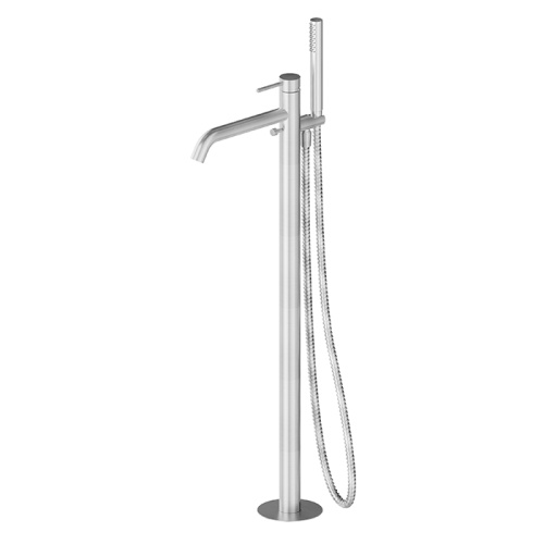 Смеситель Newform X-STEEL 316 69684EX.50.050 напольный нержавеющая сталь без термостата