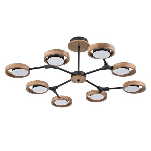 Люстра на штанге Arte Lamp Signora (Сигнора) A2454PL-8BK
