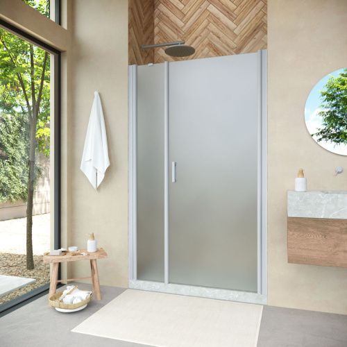 Душевая дверь Vegas-Glass EP-F-2 NOVO EP-F-2 NOVO 100 07 10 R 100х190 стекло матовое профиль хром