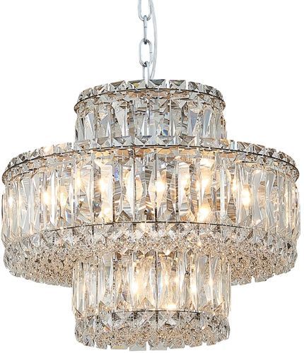 Люстра подвесная Newport 8450 8458+3/C chrome