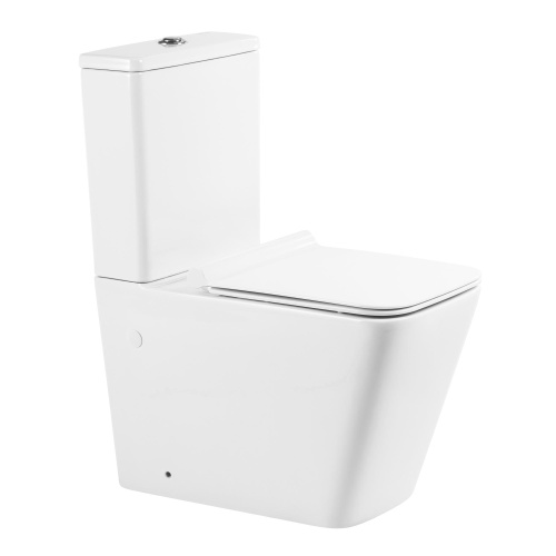 Унитаз напольный с бачком BelBagno ARDENTE-R BB02093CPR/BB2112SC белый с сиденьем микролифт безободковый каскадный смыв