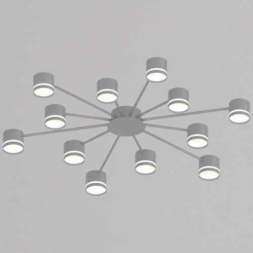 Люстра потолочная Reluce 06730-0.3-12 GX53 GREY