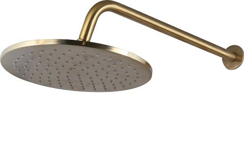 Душевая система Bronze de Luxe 6630CG встраиваемая в стену цвет матовое золото - фото 5