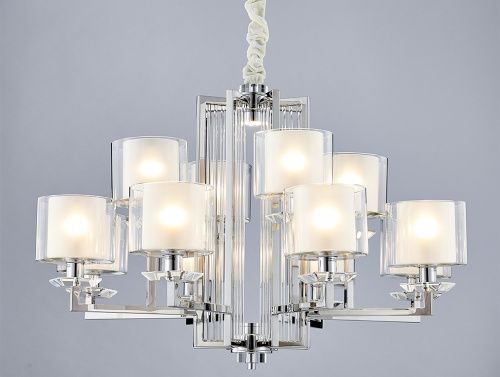 Люстра подвесная Newport 4400 4408+4/C chrome