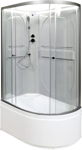 Душевая кабина AvaCan L620LNLED 120х80 асимметричная
