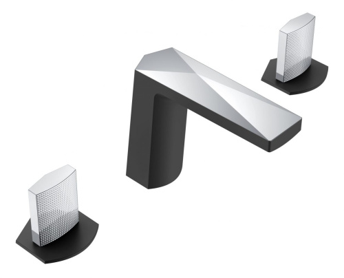 Смеситель Boheme Venturo 150-BCR-TOUCH на столешницу черный