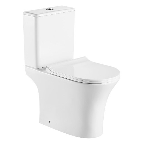 Унитаз-компакт Azario FRETTA ROUND AZ-1038A напольный с бачком