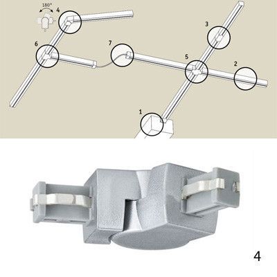 Коннектор Paulmann RS Uline (РС Улине) 95055