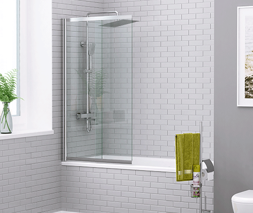Душевая шторка WasserKRAFT Main 41S 41S02-100WS 100x140 стекло прозрачное 6 мм - фото 5