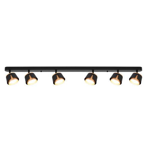 Спот Arte Lamp Amaks (Амакс) A8028PL-6BK