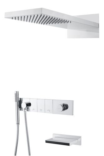 Душевая система Boheme Zodiac 132-2-CR встраиваемая цвет хром