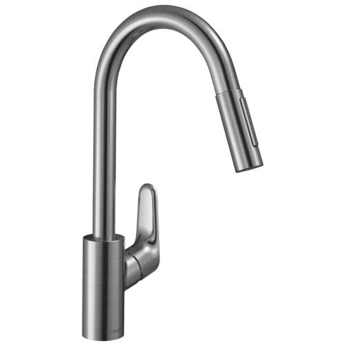 Смеситель для кухни Hansgrohe Focus 31833800 на мойку серый
