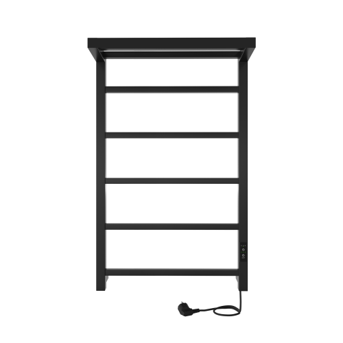 Полотенцесушитель Indigo Forma LEF80-50BRRt 53х80 электрический черный муар