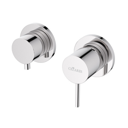 Смеситель Cezares LEAF LEAF-VDIM3-L-01 встраиваемый хром