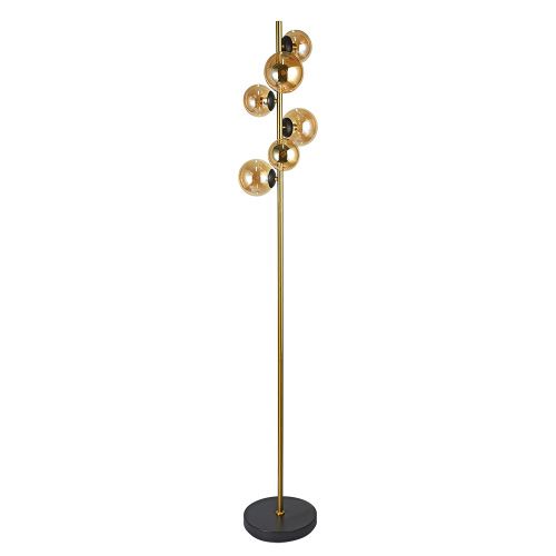 Торшер Arte Lamp Gemini (Гемини) A2243PN-6PB