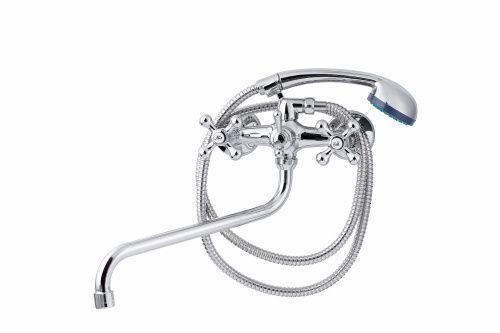 Cмеситель для ванны и душа TSARSBERG TSB-111-95 настенный хром