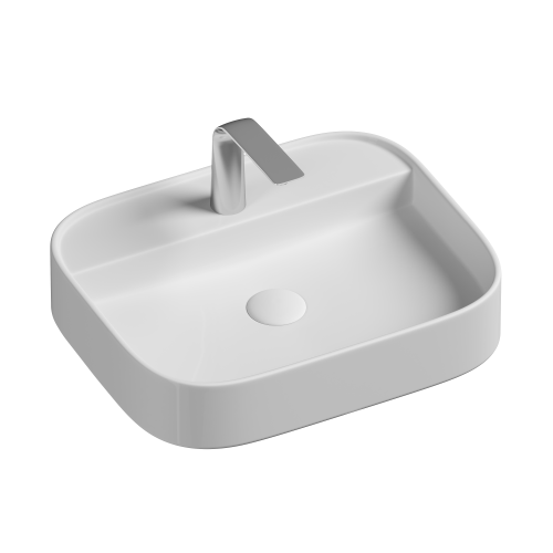 Раковина Ceramica Nova ELEMENT 55 см CN6034 накладная цвет белый