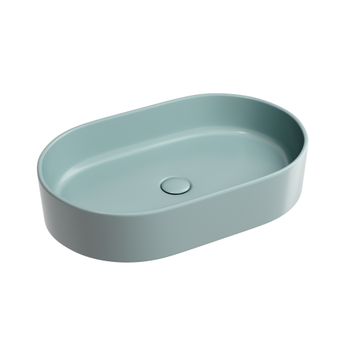Раковина Ceramica Nova ELEMENT 61 см CN6048MLG накладная цвет зеленый матовый