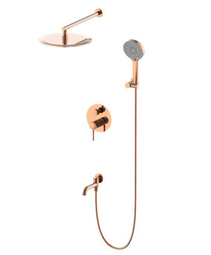 Душевая система Wonzon & Woghand TOR WW-88939073-RG встраиваемый в стену