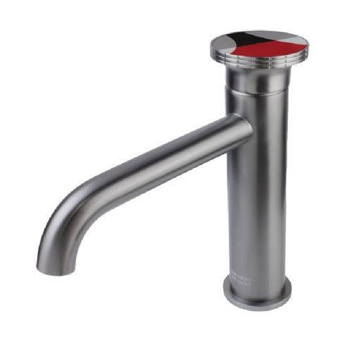 Смеситель Bronze de Luxe OMG! 9009GM-R на раковину серый