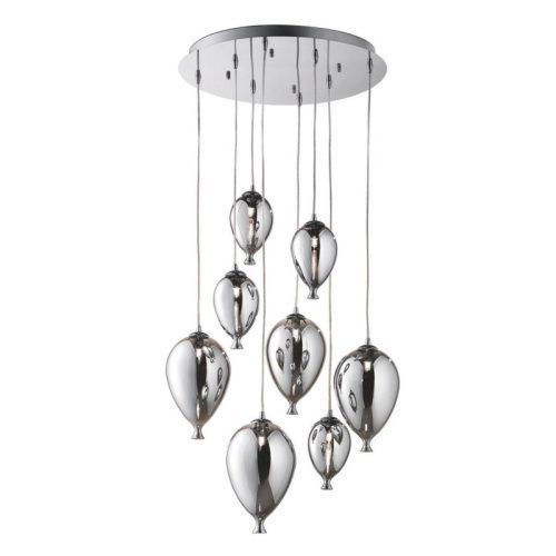 Люстра подвесная Ideal lux Clown Cromo (Цловн Цромо) Clown SP8 Cromo
