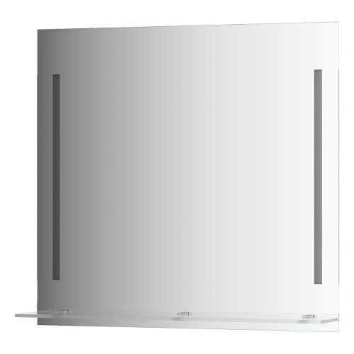 Зеркало в ванную Evoform Ledline-S BY 2164 80х75 цвет серый