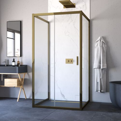 Душевой уголок Vegas-Glass ZP-U TUR+NOVO ZP-U TUR NOVO 120*90 05 crystalvision 120х90 стекло прозрачное профиль бронза без поддона